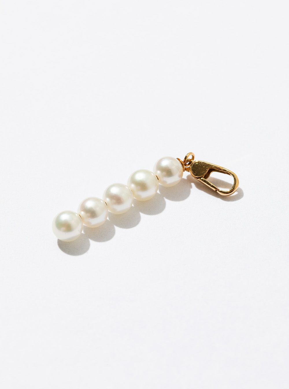 baby five drops]K18YG アコヤベビーパール 5ドロップチャーム | ADDUNIoN